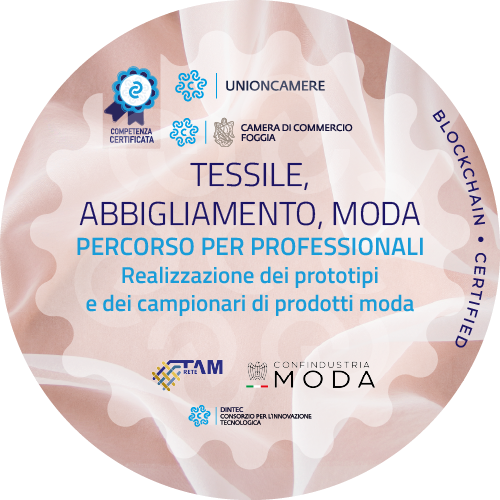 Tessile Abbigliamento Moda – Percorso istituti professionali: “Realizzazione dei prototipi e dei campionari di prodotti moda”